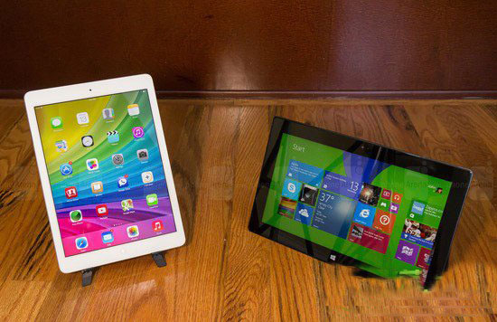 surface pro 2和ipad air哪个好？surface pro 2/ipad air对比评测1