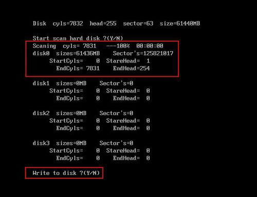 u深度u盘启动盘FBDISK坏盘分区器使用教程