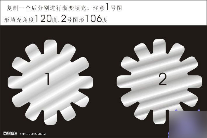 CDR打造质感立体齿轮 脚本之家 CorelDraw实例教程