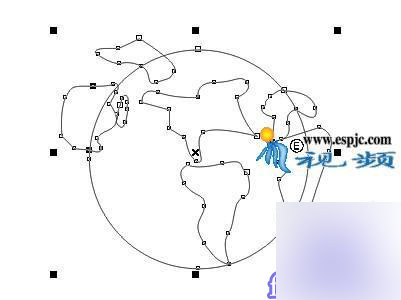 CoreIDRAW X4 设计网站标志 脚本之家 CorelDraw实例教程