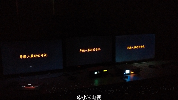 小米还击！小米电视2S漏光：完胜索尼/夏普