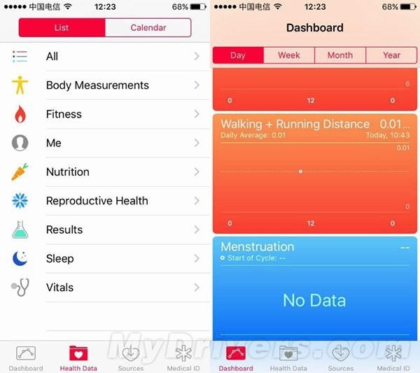 iOS 9又亮了！记录女生大姨妈