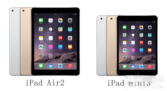iPad Air2与iPad mini3区别在哪？iPad Air2与iPad mini3对比