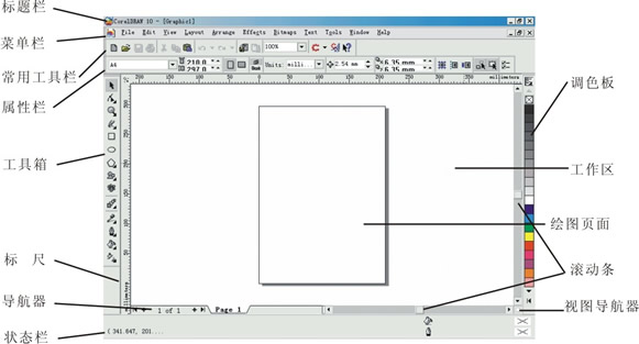 [入门篇]CorelDRAW10 了解操作界面 脚本之家 CorelDraw入门教程