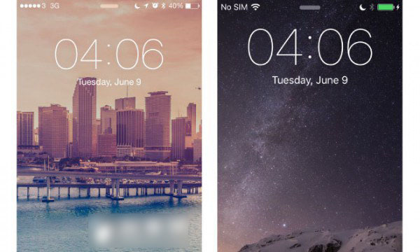 iOS9和iOS8字体对比