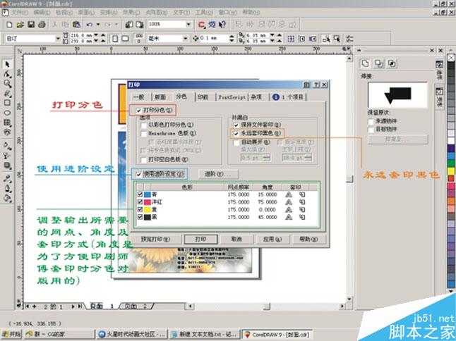 CorelDRAW印前分色新手上路 脚本之家 CorelDraw入门教程