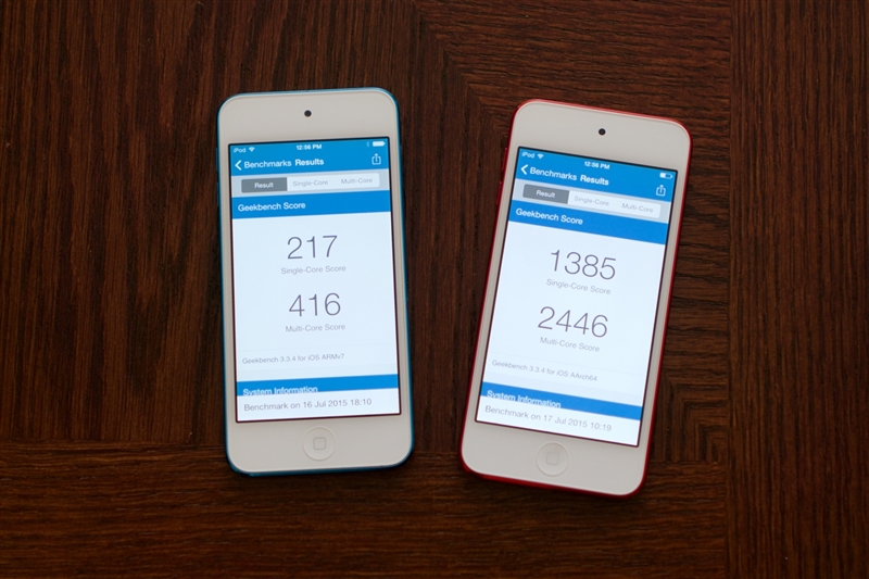 新iPod Touch详细性能测试：玩游戏不输iPhone 6