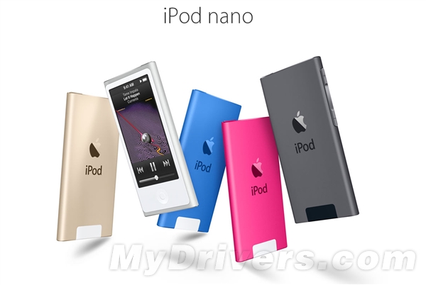 iPod nano、iPod shuffle难得升级：只有新颜色
