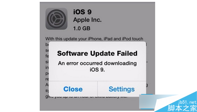 苹果iOS 9下载频频失败/验证失败激怒用户