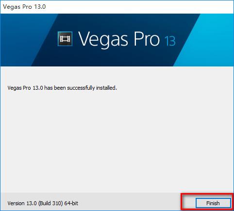 Sony Vegas PRO 13.0 WIN10系统下破解安装教程