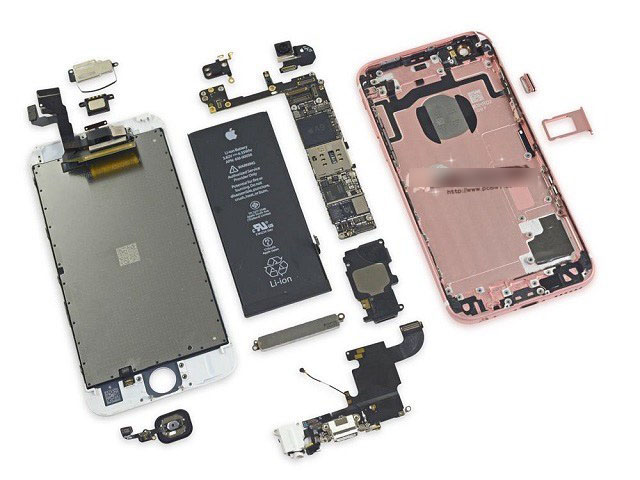 iPhone 6s做工怎么样 iPhone6s玫瑰金拆机图解评测