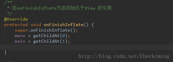 初始化view