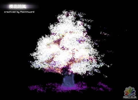 FireWorks教程：DIY树叶笔触画一棵树