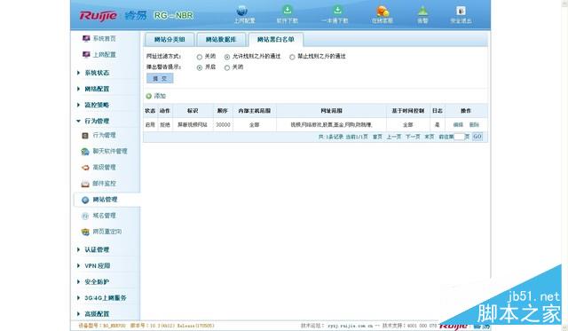 屏蔽闲聊、视频 锐捷睿易smart路由器评测 