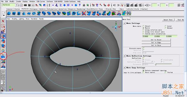 MAYA NURBS制作高精度生物模型详解 脚本之家 MAYA建模教程