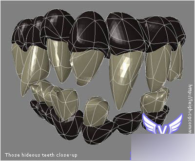 Maya7.0怪兽头部建模，渲染完全教程 脚本之家 MAYA建模教程