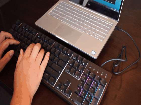 强悍是本分，低调是本能，杜咖Taurus K310 RGB机械键盘上手
