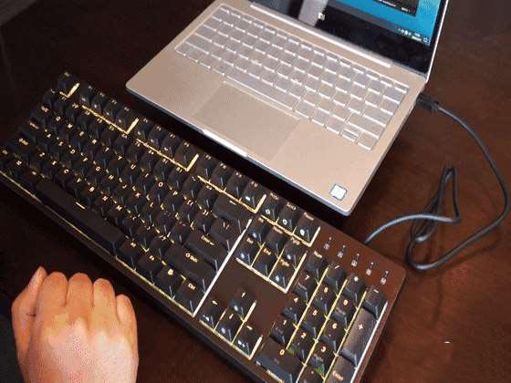 强悍是本分，低调是本能，杜咖Taurus K310 RGB机械键盘上手