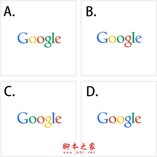 请找出正确的官方版本Logo，你能对几个？ 脚本之家