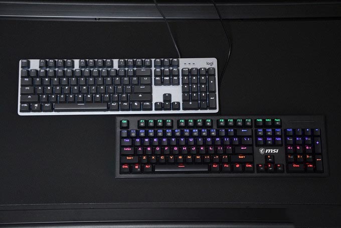 微星GK50 Z、罗技K845，一个适合新手，一个适合小资