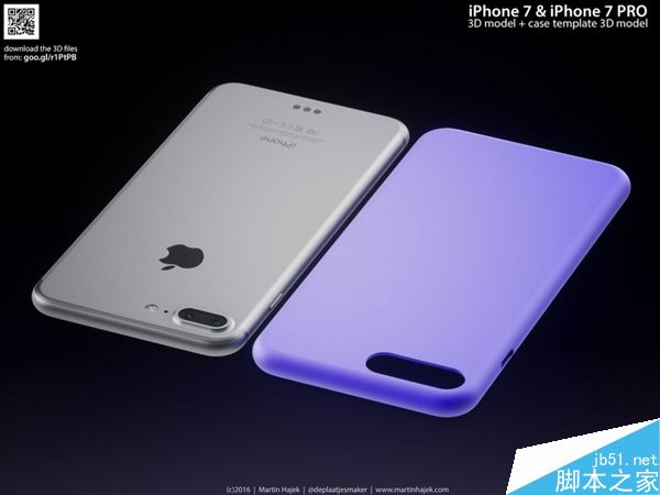 iPhone 7、7 Plus渲染高清图：外形就是这样！