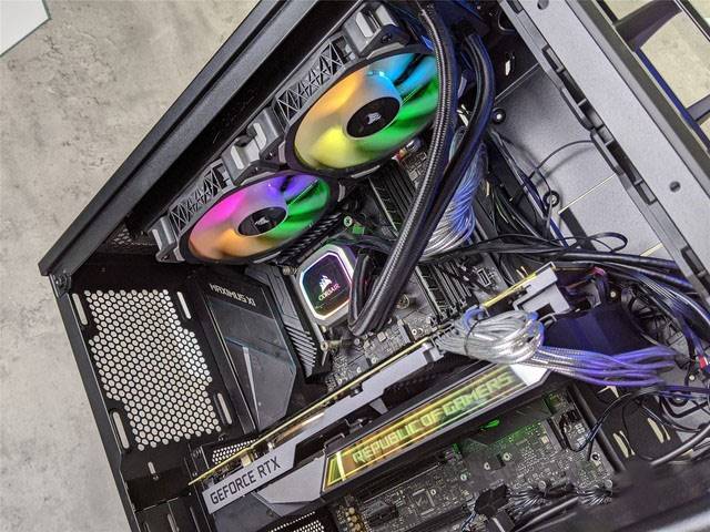 海盗船465X RGB SE评测：疑是银河落九天 