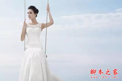 优雅、极简、纯净的婚纱摄影