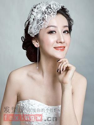 影楼经典婚纱照发型不败案例 打造初春幸福感