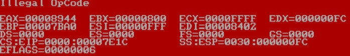 HP刀片红屏报错 Illegal Opcode - 脚本之家 HP刀片红屏报错 Illegal Opcode - 脚本之家