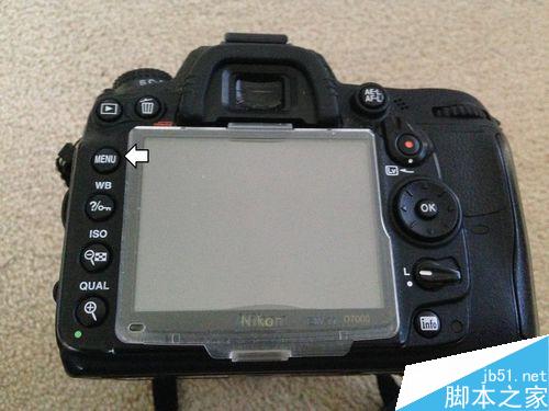 D7000单反相机网格辅助线如何启用、关闭