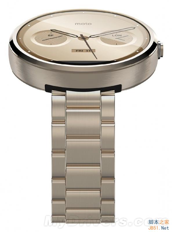 土豪金版Moto 360上架摩托官网：美醉了！