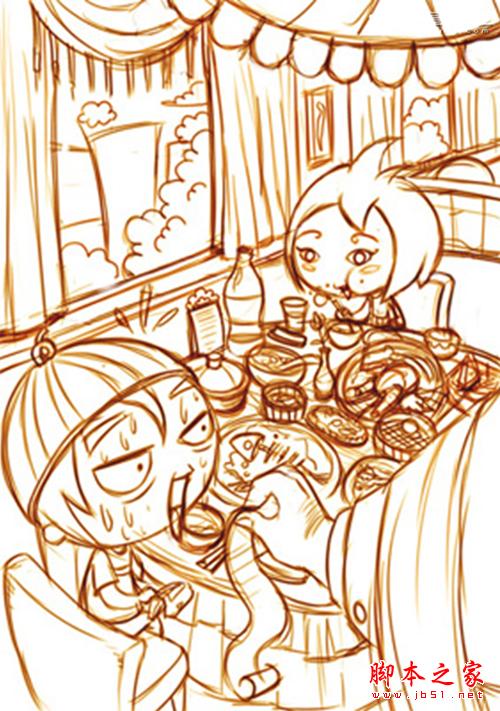 儿童节快乐 绘制Q版人物插画和动画表情