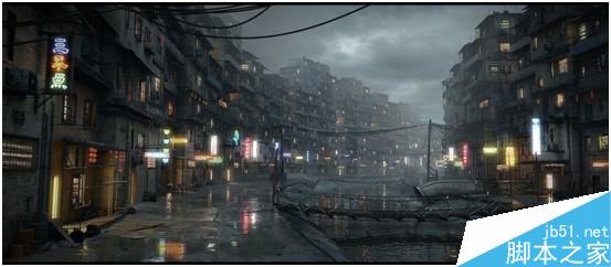 MAYA打造雨后街道场景 脚本之家 MAYA推荐教程