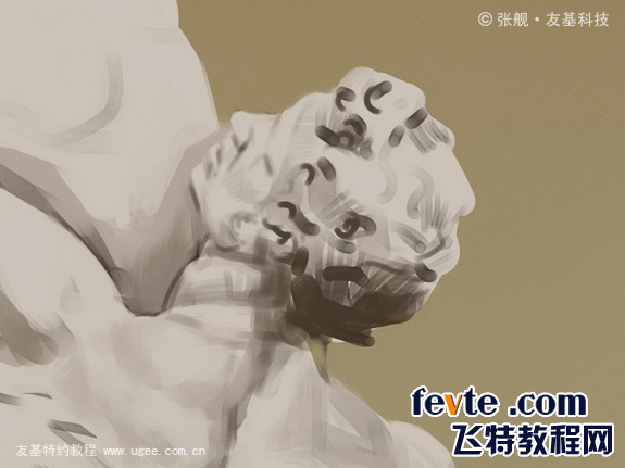 PAINTER临摹雕塑教程 脚本之家 painter教程