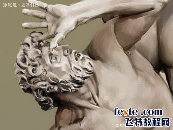 PAINTER临摹雕塑教程 脚本之家 painter教程