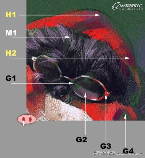 绘画的技巧：色彩规律全面解析,PS教程,脚本之家教程网