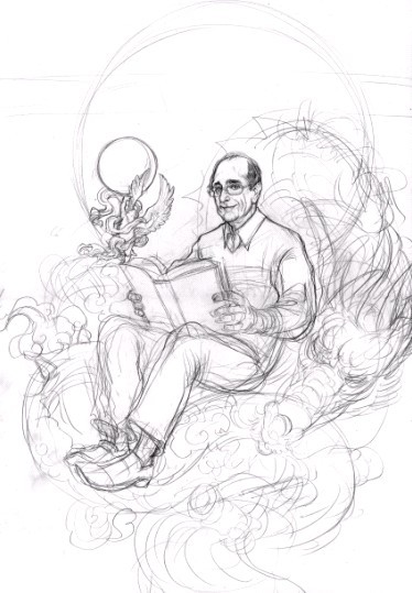 手绘插画过程 脚本之家 painter教程