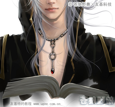 painter绘制帅气魔法师 脚本之家 painter教程