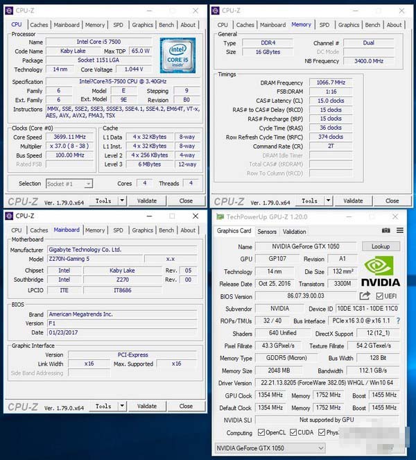 技嘉Z270N-Gaming 5评测