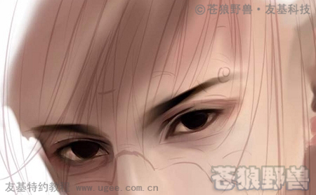 painter绘制武侠故事中的世外高人插画 脚本之家 PAINTER教程
