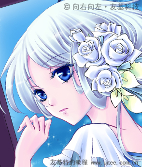PAINTER绘制梦幻女孩插画 脚本之家 Painter教程