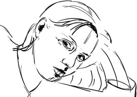 painter绘制金发美女 脚本之家 painter教程