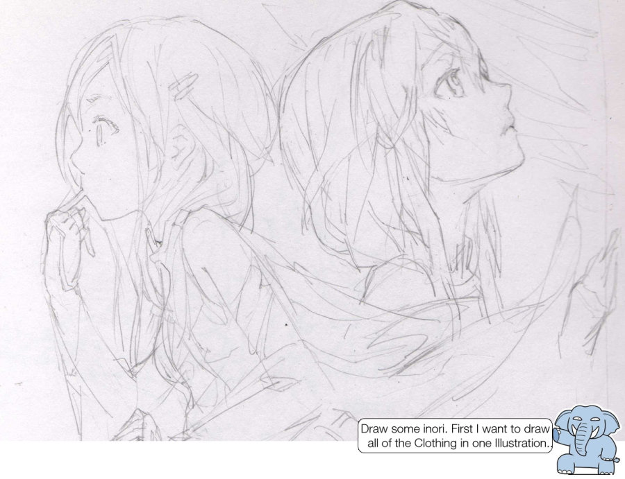 Mirror inori‘s 绘制流程 脚本之家 painter教程