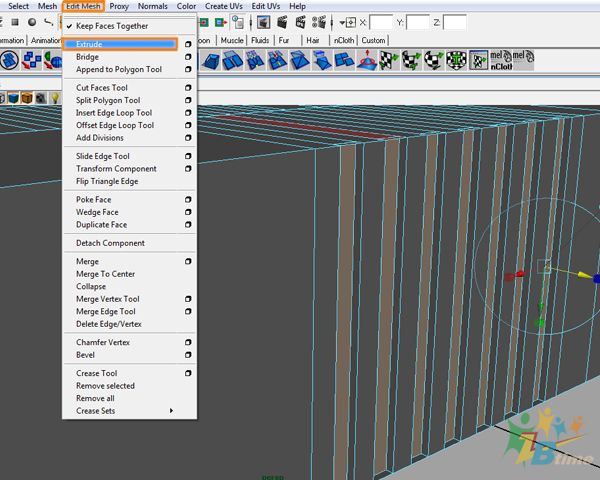 maya制作精巧usb连接线 脚本之家 maya建模教程