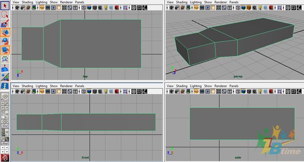 maya制作精巧usb连接线 脚本之家 maya建模教程