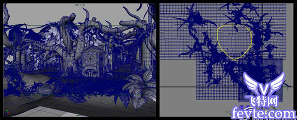 MAYA2009制作一个逼真的丛林效果 脚本之家 MAYA材质灯光