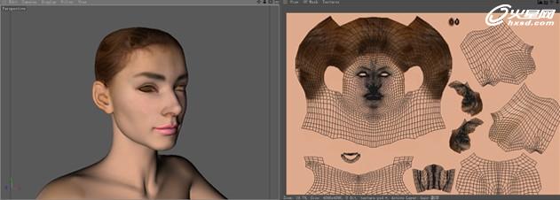 MAYA制作短发女孩形象 脚本之家 MAYA角色动画教程