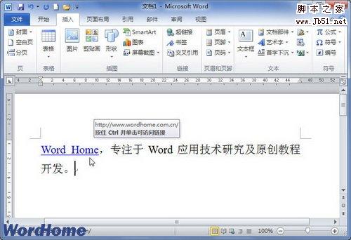 显示超链接详细信息