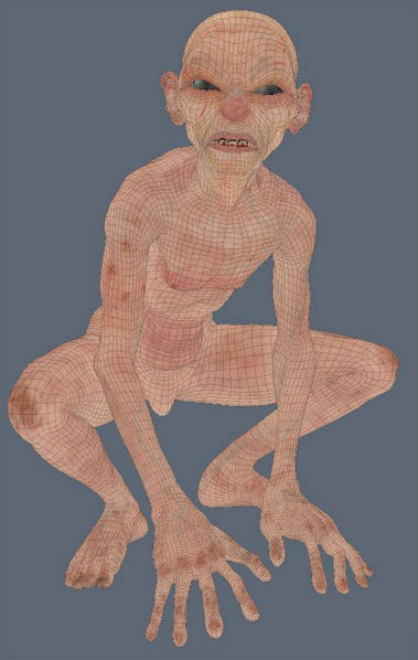 MAYA制作魔戒中的咕噜姆 脚本之家 MAYA角色动画教程